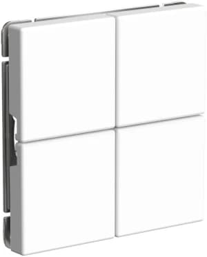 ARTGALLERY 4-клавишный ВЫКЛЮЧАТЕЛЬ СЦЕНАРНЫЙ, сх. 1,  БЕЛЫЙ