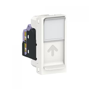 Розетка информационная Schneider Unica Modular (белый)