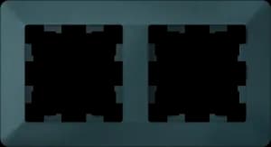 Рамка Systeme AtlasDesign AIR, 2 поста (изумруд)