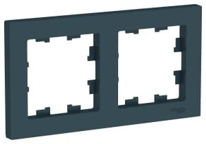 Рамка Systeme AtlasDesign, 2 поста (Изумруд)