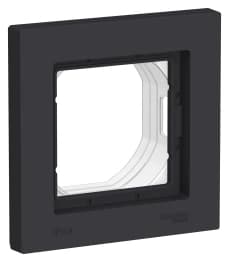 Рамка Systeme AtlasDesign влагозащищенная, 1 пост (Карбон)