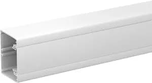КОРОБ 75Х55ММ С КРЫШКОЙ OL45 ПВХ RAL9003