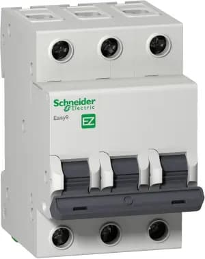 Автоматический выключатель Schneider Easy9 - 3P - 25A - C - 4.5kA - 3M - 400В