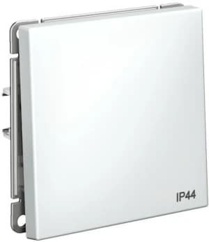 Влагозащищенный одноклавишный переключатель IP44 (Белый)