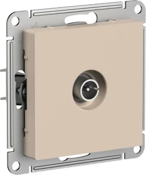 Розетка телевизионная оконечная (Песочный)