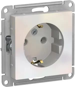 Розетка электрическая Schneider (Жемчуг)