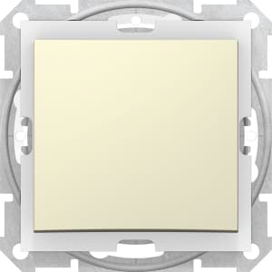 Влагозащищенный одноклавишный переключатель IP44 (Бежевый)