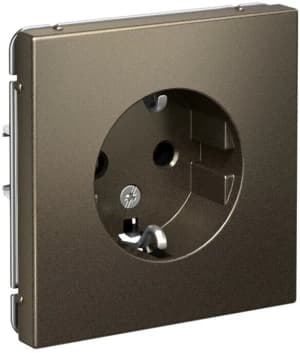 Розетка электрическая Schneider (Мокко)