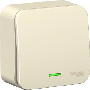 Одноклавишный выключатель с подсветкой