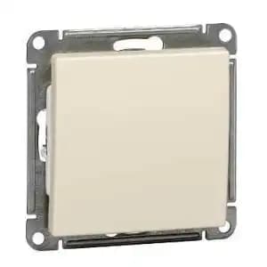 Одноклавишный переключатель (Слоновая кость)