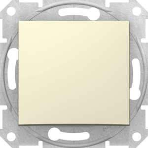 Одноклавишный переключатель (Бежевый)