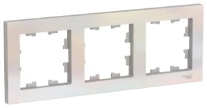 Рамка Systeme AtlasDesign, 3 поста (Жемчуг)