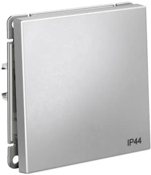 Влагозащищенный одноклавишный переключатель на автозажимах IP44 (Алюминий)