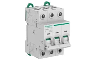 Systeme9 Автоматический выключатель (АВ) D 4A 3P 10kA 400В