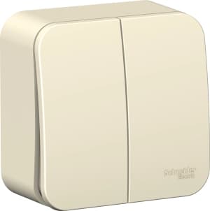 Двухклавишный выключатель