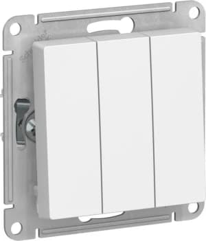 Трёхклавишный выключатель (Лотос)