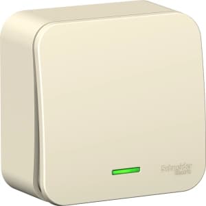 Одноклавишный выключатель с подсветкой