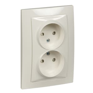 Розетка электрическая Schneider Unica (бежевый)