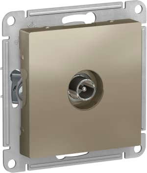 Розетка телевизионная оконечная (Шампань)