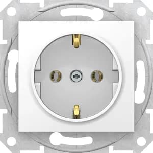 Розетка электрическая Schneider (Белый)