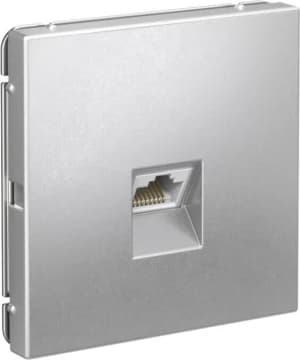 Розетка информационная RJ45 категория 5e (Алюминий)