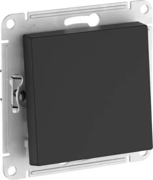 Одноклавишный выключатель на автозажимах (Карбон)