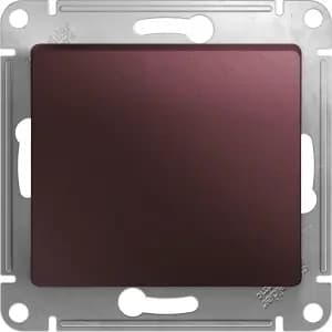 Одноклавишный выключатель (Баклажановый)