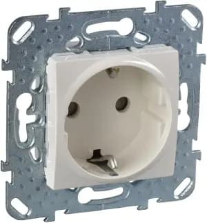 Розетка электрическая Schneider Unica (бежевый)