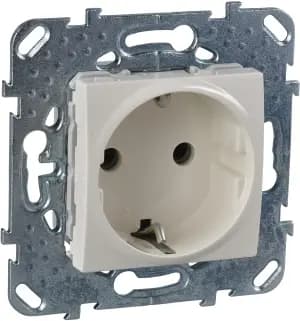 Розетка электрическая Schneider Unica (бежевый)