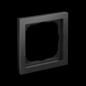 Рамка Schneider Systeme ArtGallery Pure, 1 пост (Металл / Оникс)