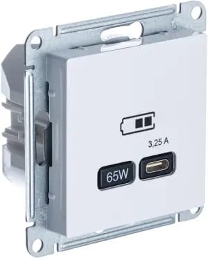 Зарядное устройство USB Schneider, USB-C 3.25A 65Вт, 3.25A (Белый)