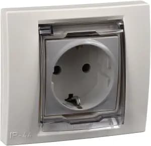 Розетка электрическая Schneider Unica (бежевый)