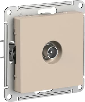 Розетка телевизионная обычная (Песочный)
