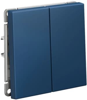 Двухклавишный выключатель (Аквамарин)