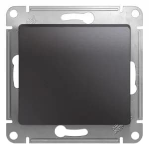 Одноклавишный выключатель (Графит)