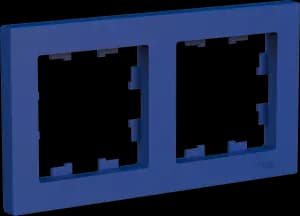 Рамка Systeme AtlasDesign, 2 поста (Аквамарин)