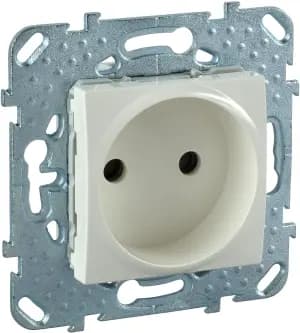 Розетка электрическая Schneider Unica (бежевый)