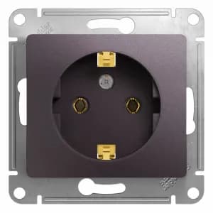 Розетка электрическая Schneider (Сиреневый туман)