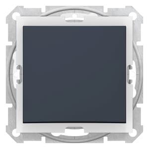 Влагозащищенный одноклавишный выключатель IP44 (Графит)