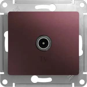 Розетка телевизионная обычная (Баклажановый)