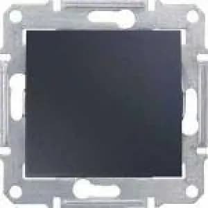 Одноклавишный перекрёстный переключатель (Графит)