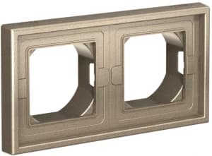 Рамка Systeme ArtGallery влагозащищенная, 2 поста (Шампань)