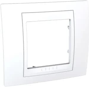 Рамки Unica Хамелеон, 1 пост (белая)