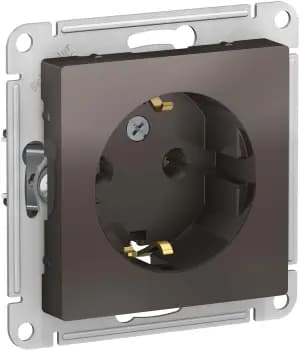 Розетка электрическая Schneider (Мокко)