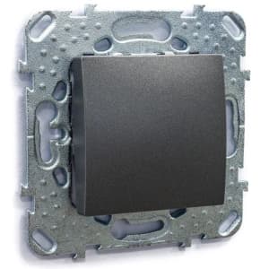 Одноклавишный выключатель (Графит)