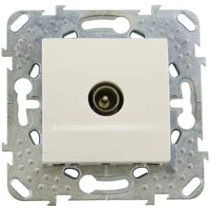 Розетка телевизионная оконечная (бежевый)