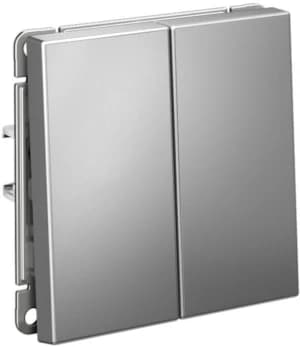 Двухклавишный переключатель на автозажимах (Сталь)