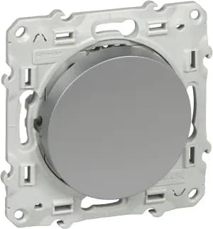 Одноклавишный выключатель (Алюминий)