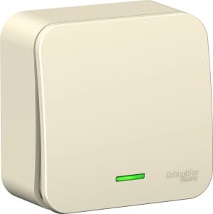 Одноклавишный выключатель с подсветкой