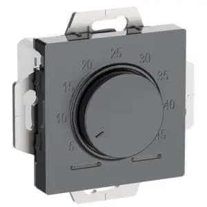 Терморегулятор/термостат Schneider AtlasDesign электронный для теплого пола, с датчиком пола (Грифель) 10 A